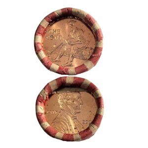 2009 P Roll "Formative Years" Lincoln Cent - 1 Uncirculated Bank Wrapped Roll